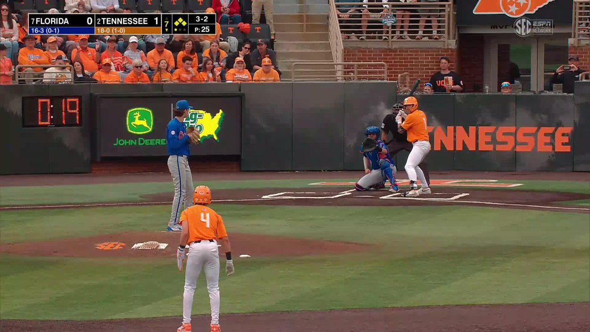 Dean doing what he does and clears the bases! 📺 #GBO // #BeatUF