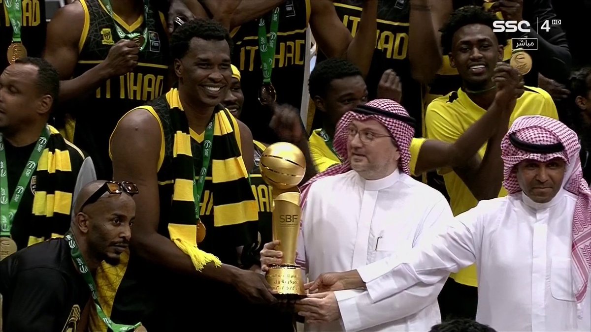 🟡⚫️ أبـطـال #الدوري_السعودي_لكرة_السلة 🏆🏀 #SSC