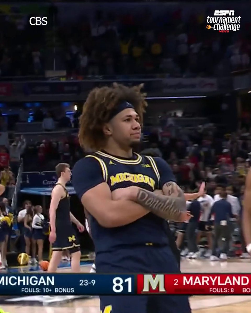 TRE DONALDSON WINS IT FOR MICHIGAN WITH SECONDS LEFT 😱 The Wolverines take down Maryland to advance to the Big Ten Championship!