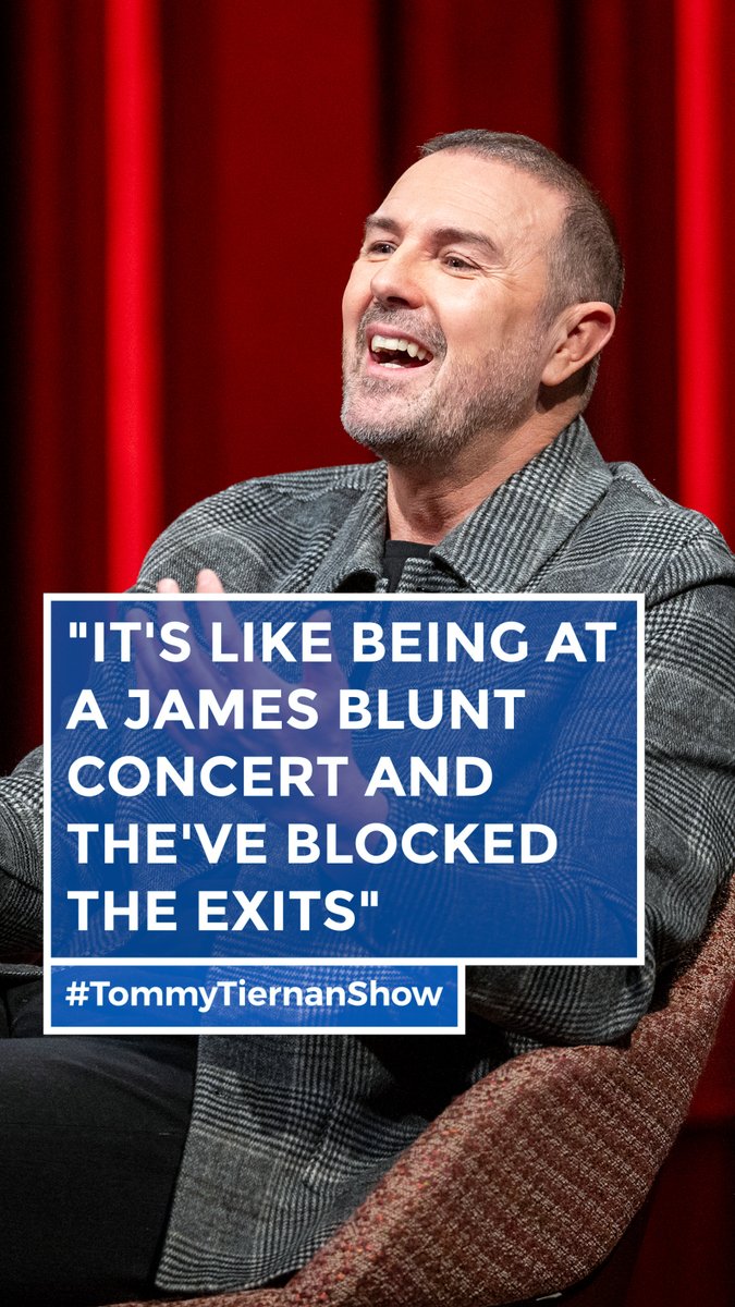 “It’s like being at a James Blunt concert and they’ve closed the exits!” Paddy McGuinness ❤️ talks about clinical depression, in his own unique way! #TommyTiernanShow | Tommy Tiernan