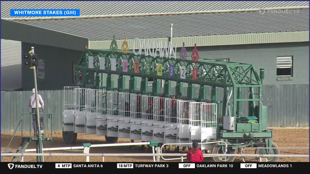 #4 BOOTH ($7) dominated the $250,000 Whitmore Stakes (G3) at Oaklawn Park as soon as the gate opened. The son of Mitole (Spendthrift Farm) was ridden by Erik Asmussen who has won 3 straight races and is trained by Steve Asmussen. Watch more on FanDuel Television Horse Racing Network.
