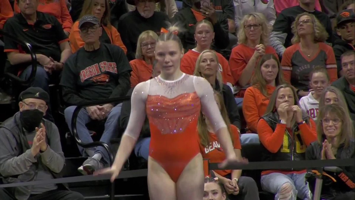 TWICE IN ONE MEET, GYM FANS GET ON YOUR FEET! #GOBEAVS