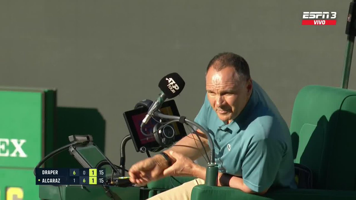 ¡Para aplaudir el fair play de Alcaraz! 👏🇪🇸 📺 Mirá #IndianWells por #DisneyPlus.