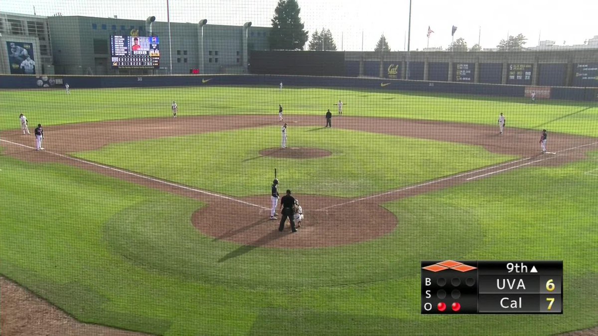 .Chone James didn't hear a bell and the Hoos are UP! 📺: ACCNX | #GoHoos