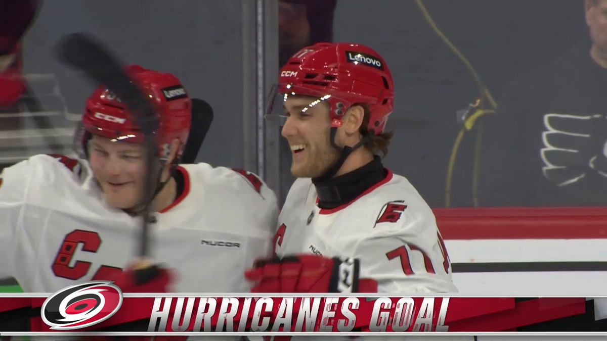 ANOTHER TWO-GOAL GAME! 🌀 Mark Jankowski has his fourth goal with the Carolina Hurricanes!