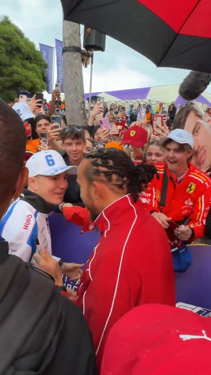He idolised Lewis Hamilton as a kid, now Isack Hadjar will start on the grid as his equal! From inspiration to competition, what a journey 🥺 #F1 #AusGP