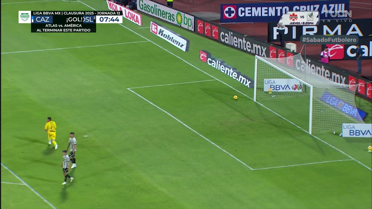 ¡Se abre el marcador! Gol de la Máquina, Sepúlveda vence a César López 🚂 Cruz Azul 1-0 San Luis 🔴⚪ 🔴 EN VIVO 📺🇺🇸 Univisión y TUDN 📺🇲🇽 Canal 5 📲 #SabadoFutbolero