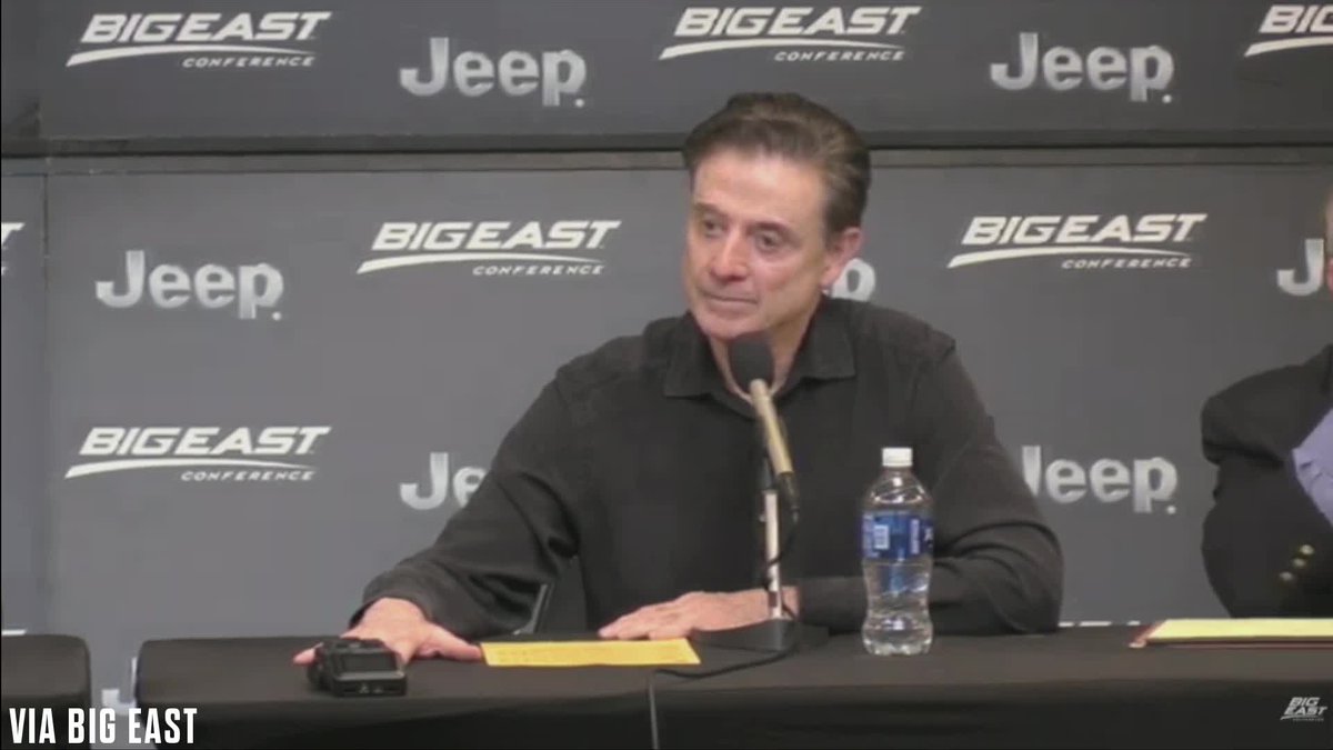"I don't send any messages to anyone. I don't believe in redemption, I believe in humility." - Rick Pitino