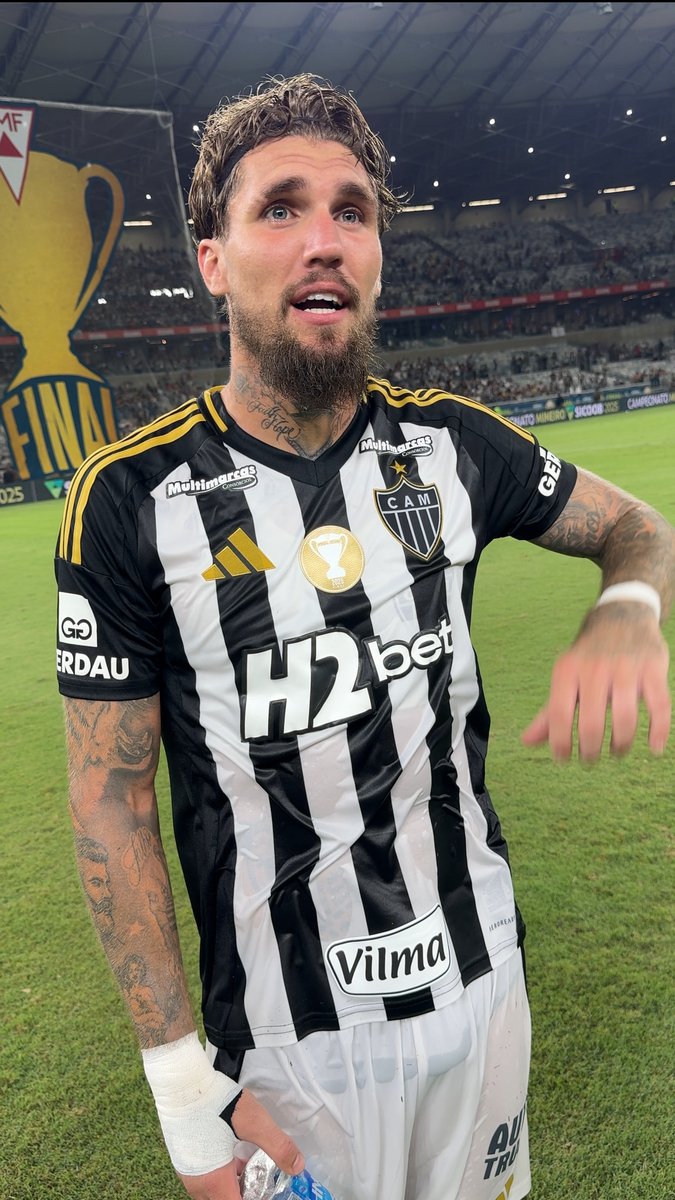 Que seja o primeiro de muitos, Lyanco! 💪🏼🦍 Um título para coroar um grande Campeonato Mineiro, parabéns! #HexaPaixãoMandaEmMinas 🔺🏴🏳️