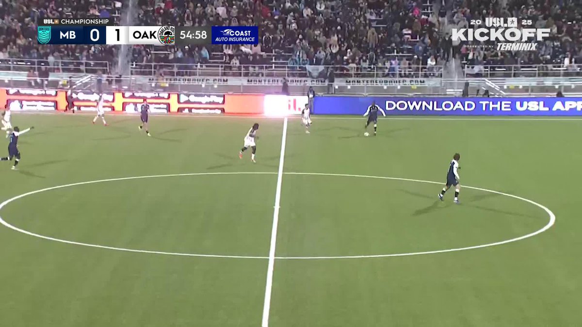 A GOLAZO ON CBS Sports Golazo ⚽️ 🎯 Mayele Malango's first goal for Monterey Bay FC is a spectacular one! #USLKickoff | Terminix