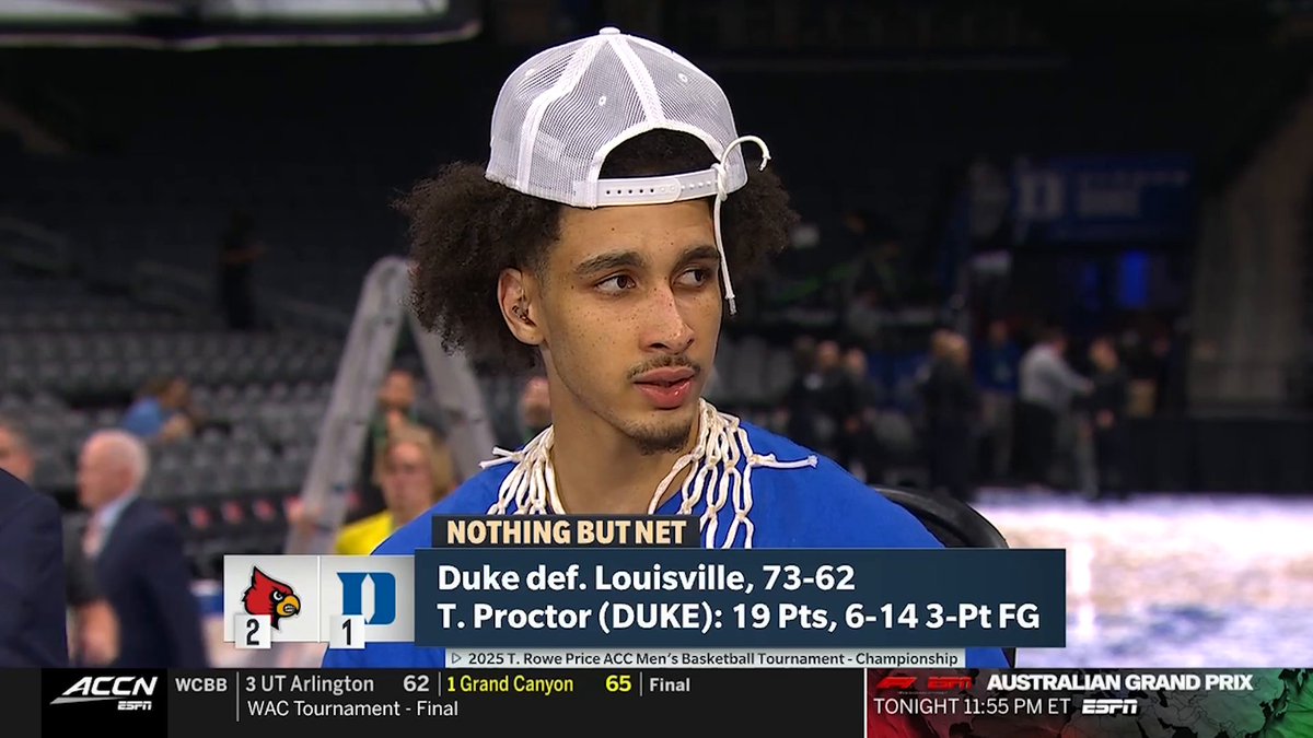 "Coming into the season I knew we had such a good group. ... I'm just trying to cherish every moment and stay present." This Duke Men’s Basketball team is special 🏆