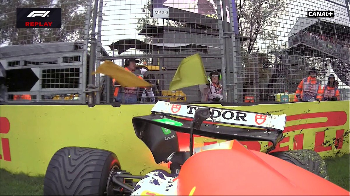 🚨🇦🇺🇫🇷🏎️ ALERTE INFO | Isack Hadjar termine dans le mur avant même le départ du GP d’Australie. C’est déjà fini pour le Français ! 💔 #AustralianGP