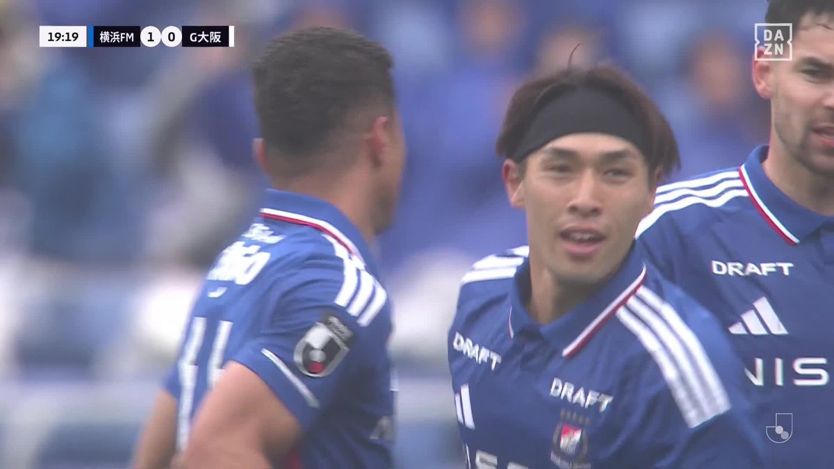 1人でやり切った！ #遠野大弥 先日のACLに続く先制ゴール⚽ 自らドリブルで持ち込み左足を振りぬいた🔥 🏆明治安田J1第6節 🆚横浜FM×G大阪 🆓#DAZN LIVE配信中 #Jみようぜ #Jリーグ #横浜FMG大阪