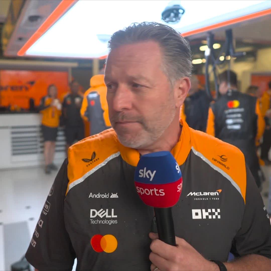 'I feel terrible for Oscar, he drove such a brilliant race!" 😔 Zak Brown hails a 'perfect McLaren strategy' at the Australian GP! 🤝