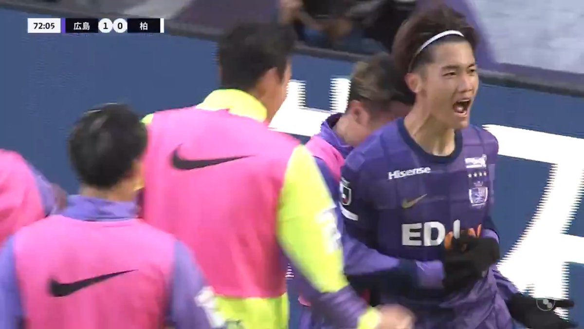 🟣𝗧𝗼𝗱𝗮𝘆'𝘀 𝗽𝗶𝗰𝗸 𝘂𝗽🟣 黄金の左足。 東俊希のスーパーボレー🏹🔥 🎦ゴール動画 ⚽️#東俊希 #sanfrecce #超ぶちあつ #Jリーグ #広島柏