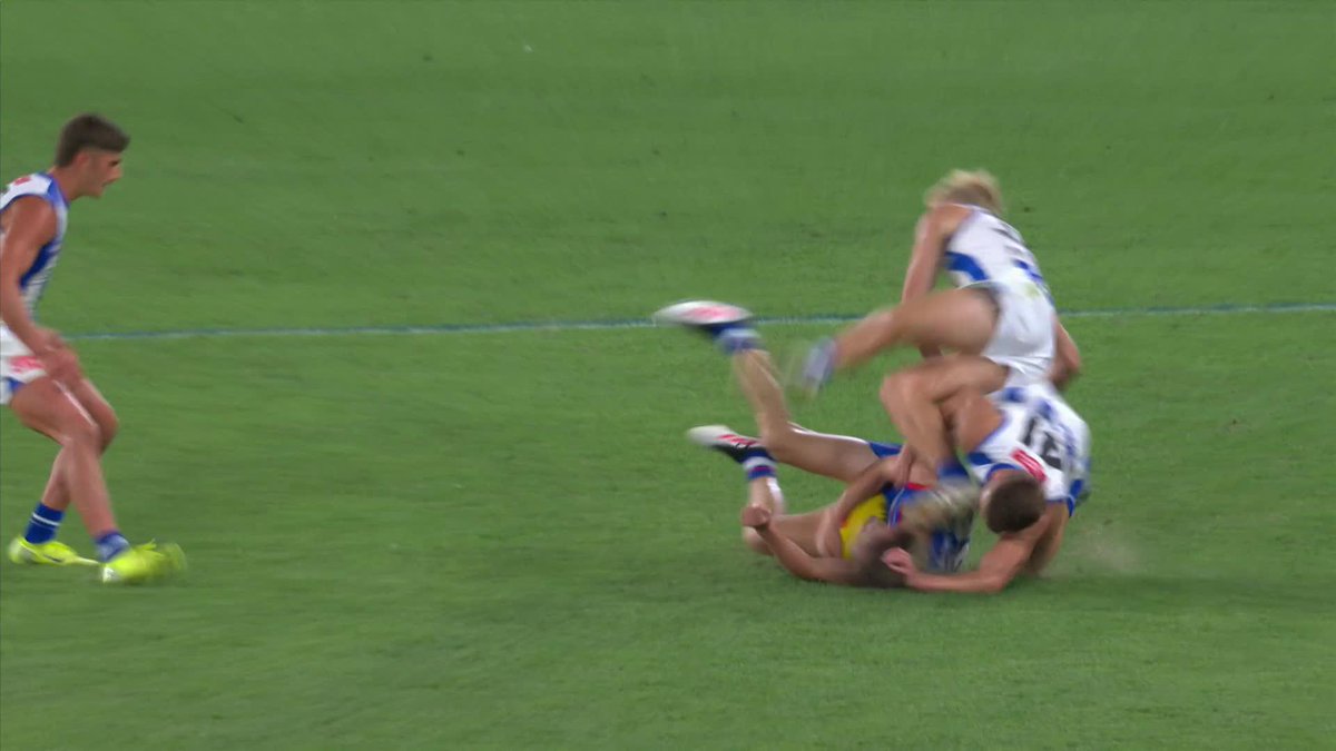 Jackson Archer has received a three-match ban for this incident involving Luke Cleary. Full MRO findings: