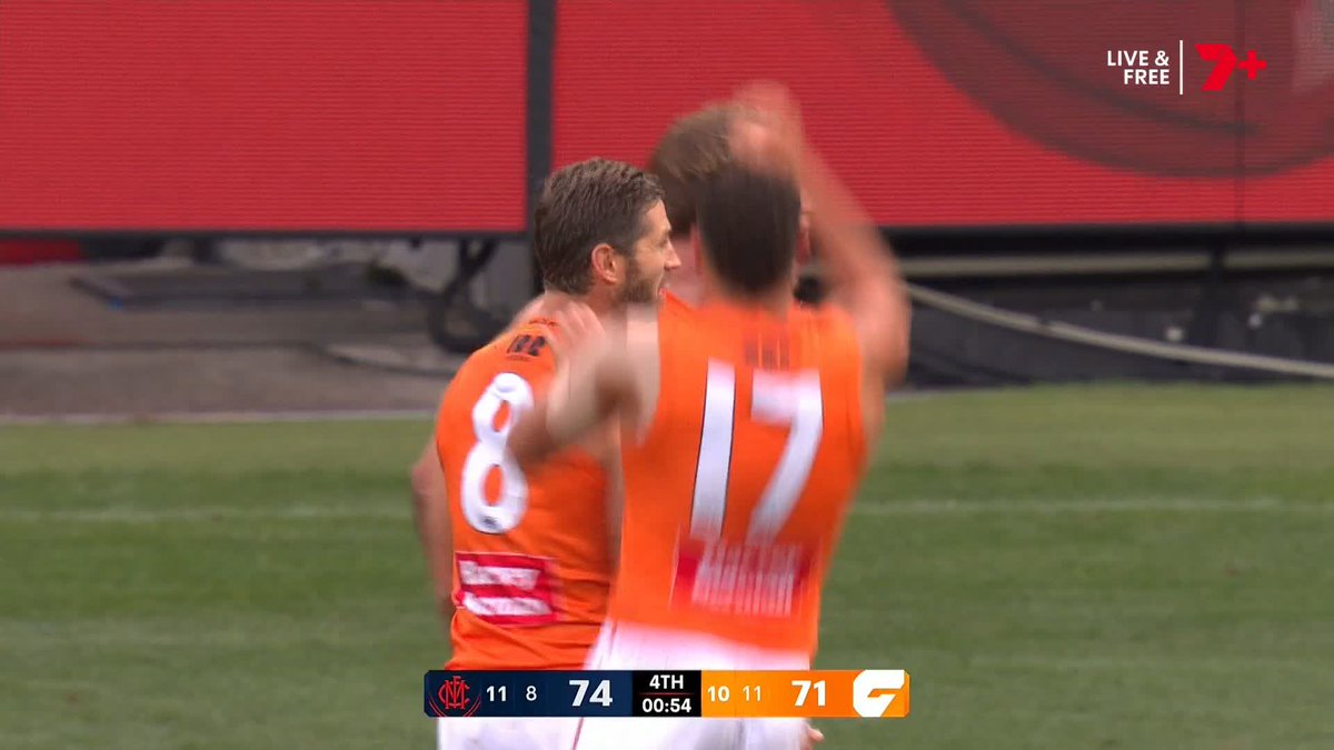 LACHIE KEEFFE PUTS THE GIANTS IN FRONT!!! #AFLDeesGiants | GWS GIANTS
