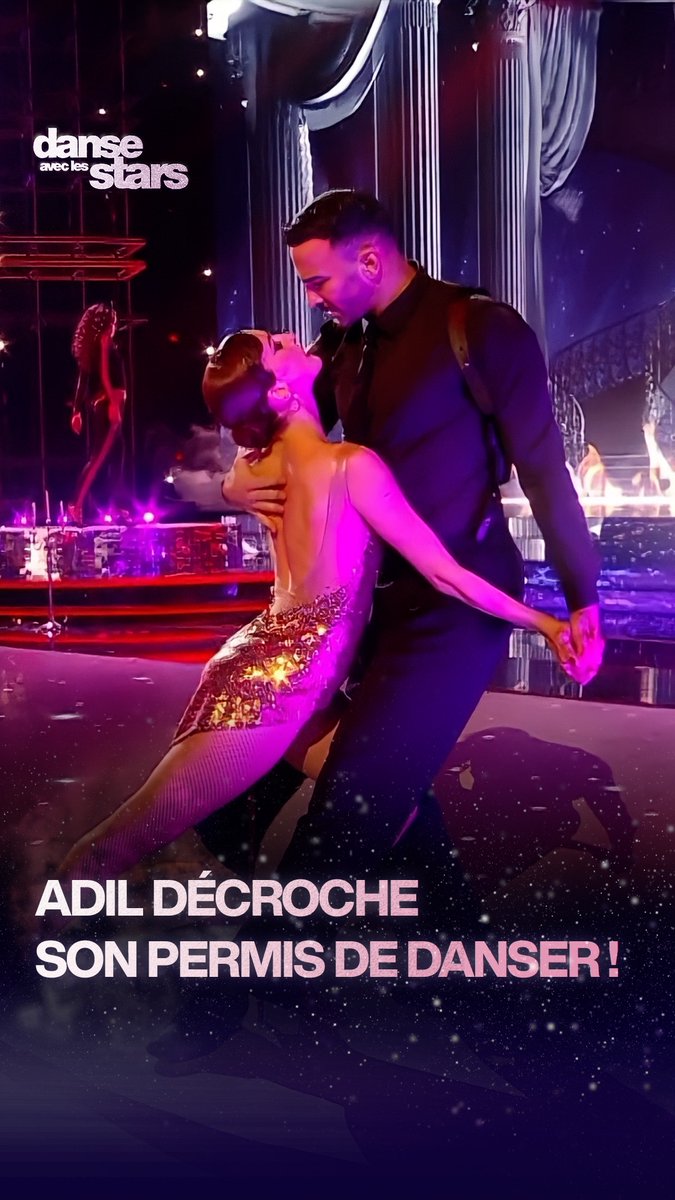 #DALS Les agents Adil Rami et Ana Riera débarquent sur le parquet de DALS ✨ À découvrir en intégralité sur TF1+ : 🪩