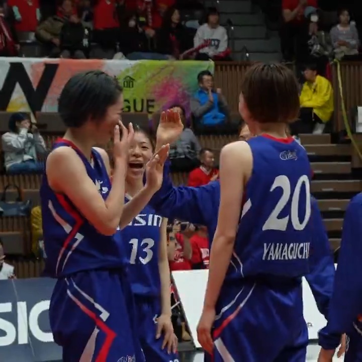 ラスト1分、勝利を手繰り寄せた執念のドライブ！！ 試合終了後にキャプテン野口の目には涙が溢れる。 野口さくら 【公式】アイシンウィングス🏀AISIN WINGS #大樹生命Wリーグ #Wリーグ