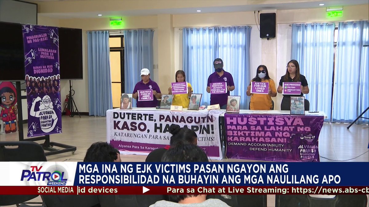Pasan ngayon ng ilang lola ang bigat ng responsibilidad na buhayin ang mga naulilang apo matapos umanong masawi ang kanilang mga anak sa war on drugs ng administrasyong Duterte.