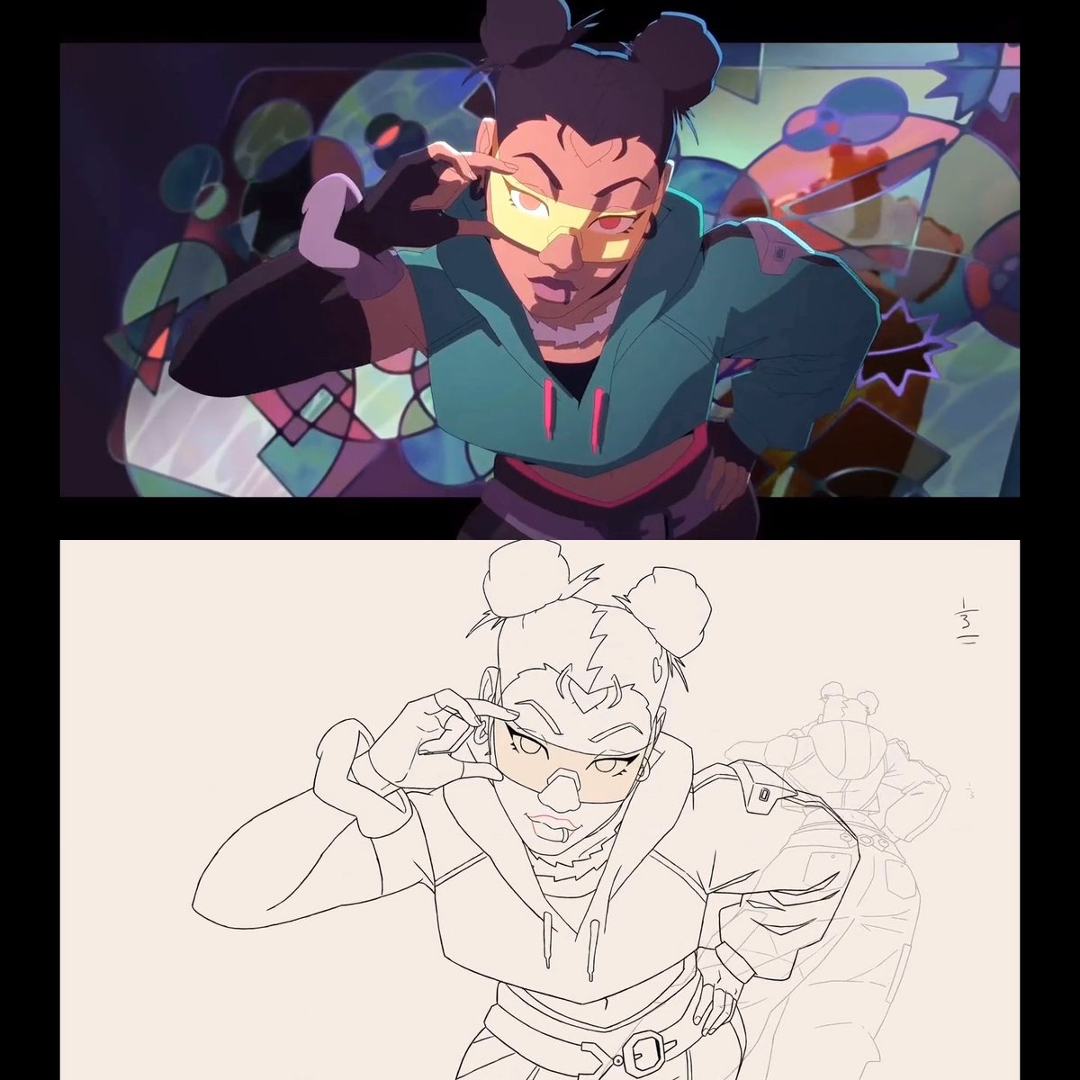 From "Overwatch 2 x Le Sserafim" collaboration trailer directed by Daniel Cuervo Arévalo with the help of Titmouse & many other artists. Full video & credits >>