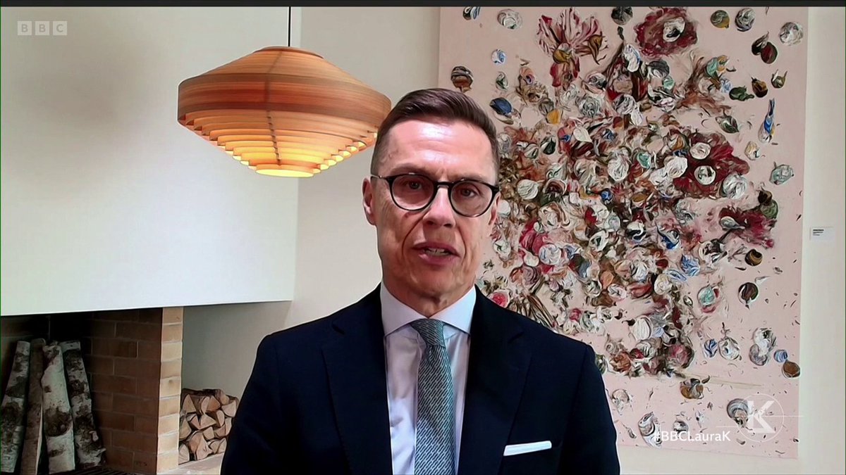 "I don't think Putin wants a ceasefire, Putin doesn't want peace" Finland President Alexander Stubb says the Russia's President Putin still wants Ukraine to "cease to exist" #BBCLauraK
