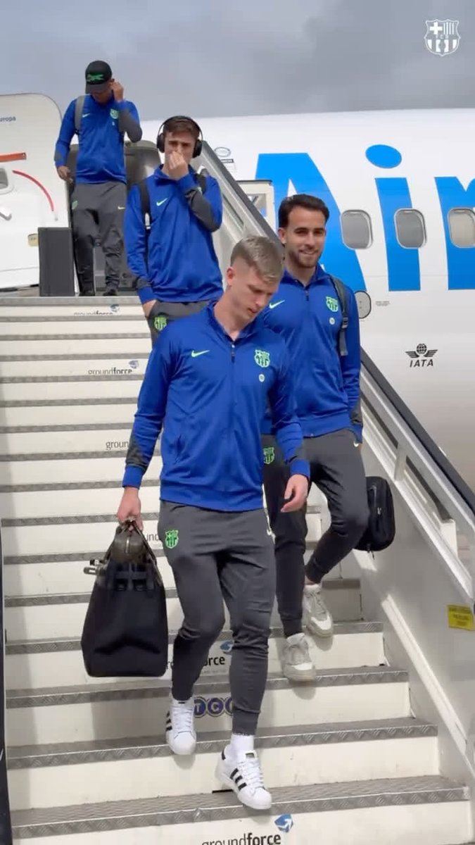 Touchdown 🛬 #AtletiBarça