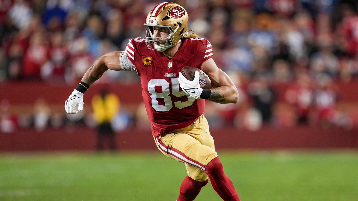 Take a break from scrolling and enjoy some George Kittle highlights