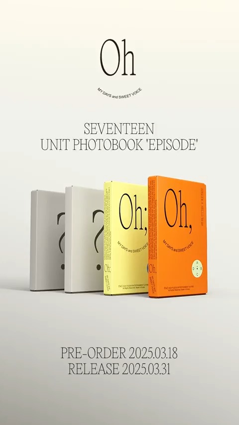 📚 SEVENTEEN UNIT PHOTOBOOK ‘EPISODE' #SEVENTEEN #세븐틴 #SVT_EPISODE #UNIT_PHOTOBOOK