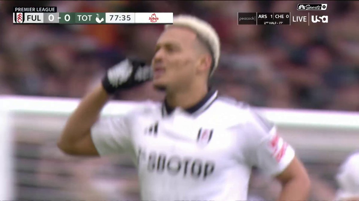 Rodrigo Muniz makes his mark off the bench with a crucial goal for Fulham in the latter stages. 💪 📺 USA Network | #FULTOT