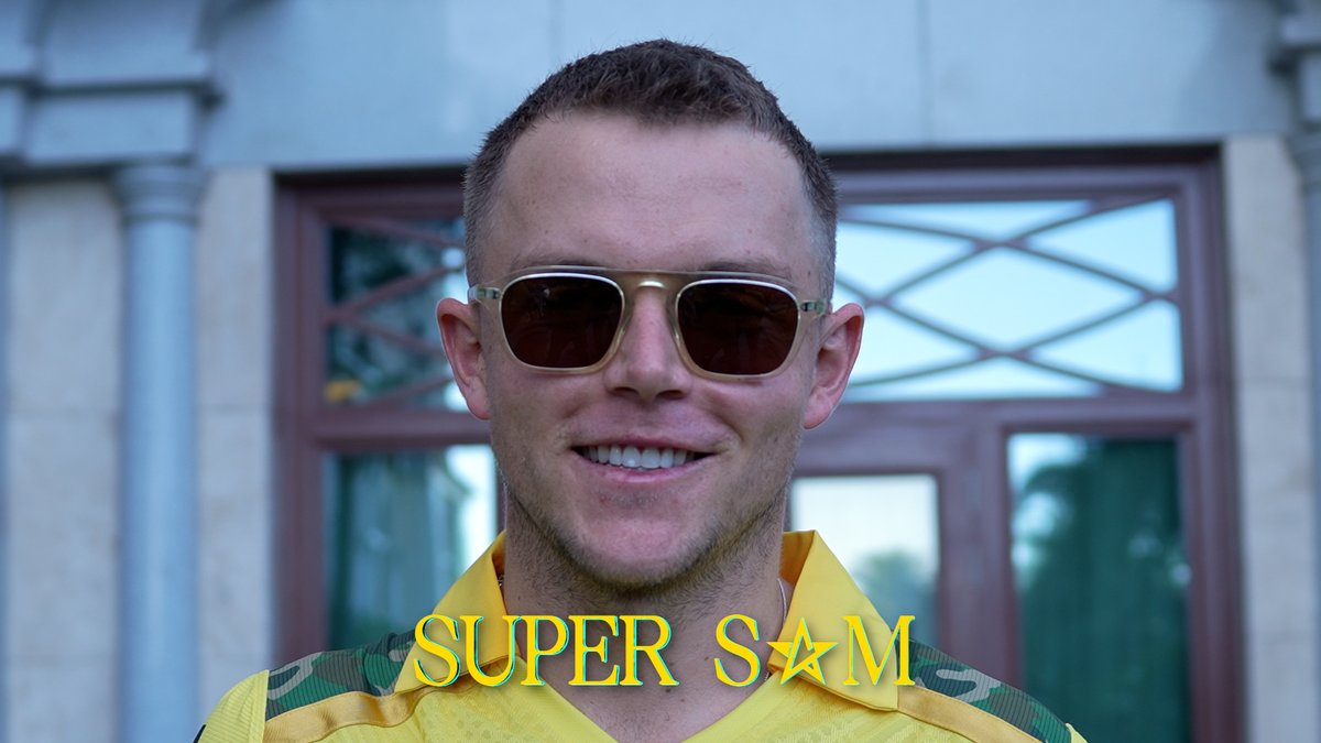 He returns as SUPER SAM! 🦁💥 #WhistlePodu #Dencoming 💛 Sam Curran