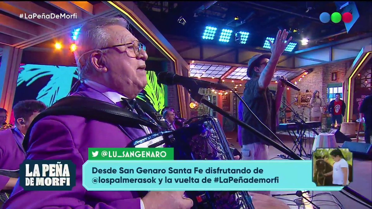 🎻 ¡Show sinfónico de Los Palmeras junto a Coti!🔥 Además, con este súper clásico "El Embrujo" para ponerle todo el ritmo a esta tarde 💃 📺 Mirá #LaPeñaDeMorfi con Lizy Tagliani y Diego Leuco por 🎤