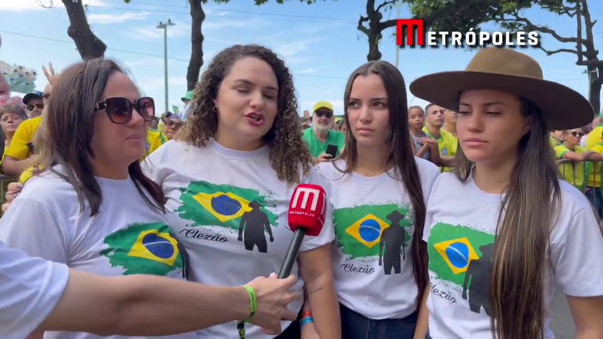 🚨URGENTE - Filha do Clezão diz que eles clamam por anistia para que não tenham mais vítimas como seu pai “A gente luta e clama por anistia para que não haja mais vítimas como o meu pai”