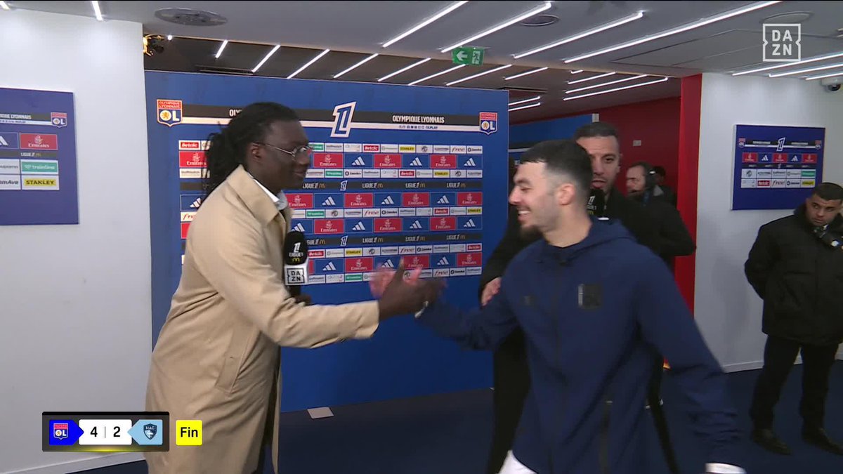 🎙️ | Georges Mikautadze : « On se devait de gagner, pour recoller à cette troisième place synonyme de Ligue des Champions. » 💬 🔗 #OLHAC
