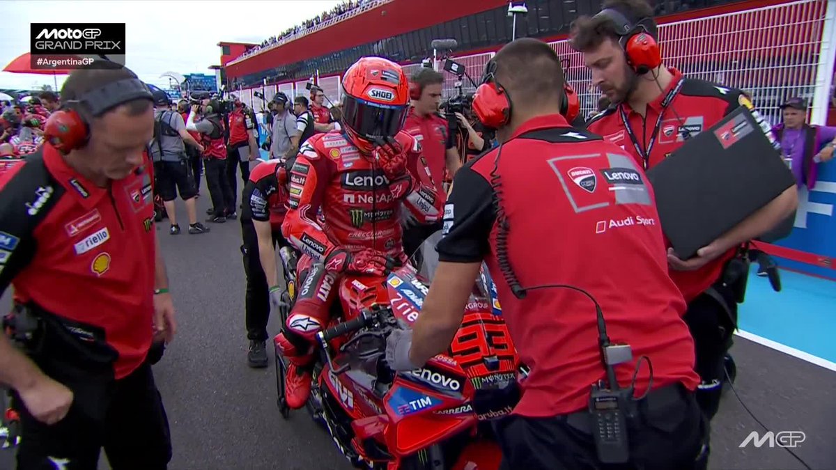 Undefeated so far in 2025! Can Marc Márquez make it 2/2 wins? 👀 #ArgentinaGP 🇦🇷