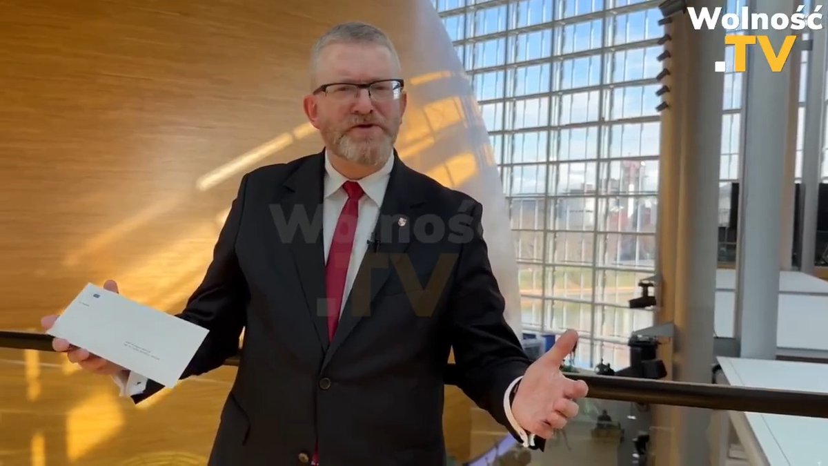 ‼️PILNE‼️ ✅ Grzegorz Braun WYKLUCZONY NA PÓŁ ROKU z posiedzeń plenarnych europarlamentu za prośbę o modlitwę za ofiary żydowskiego ludobójstwa na Palestyńczykach w Strefie Gazy! Grzegorz Braun Konfederacja Korony Polskiej
