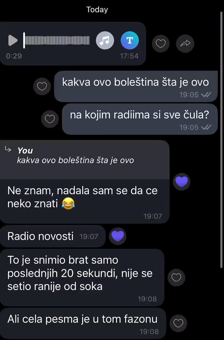 ljudi kakva ovo boleština od pesme i zašto radio novosti ovo pušta???
