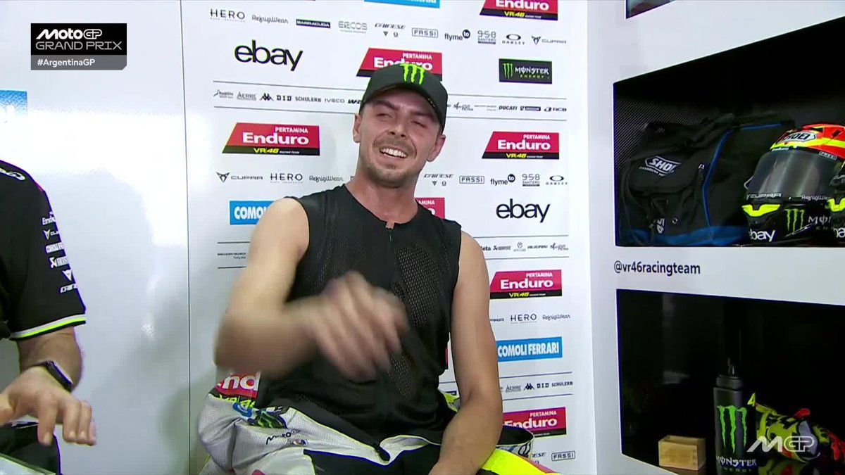 Incredible late race pace from Fabio Di Giannantonio, who took 5th at the very end! 👌💥 #ArgentinaGP 🇦🇷