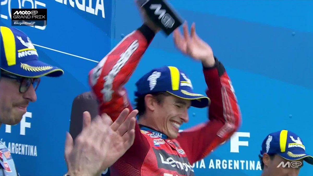 Termas treble ✅ Marc Márquez 🥇🏆 #ArgentinaGP 🇦🇷
