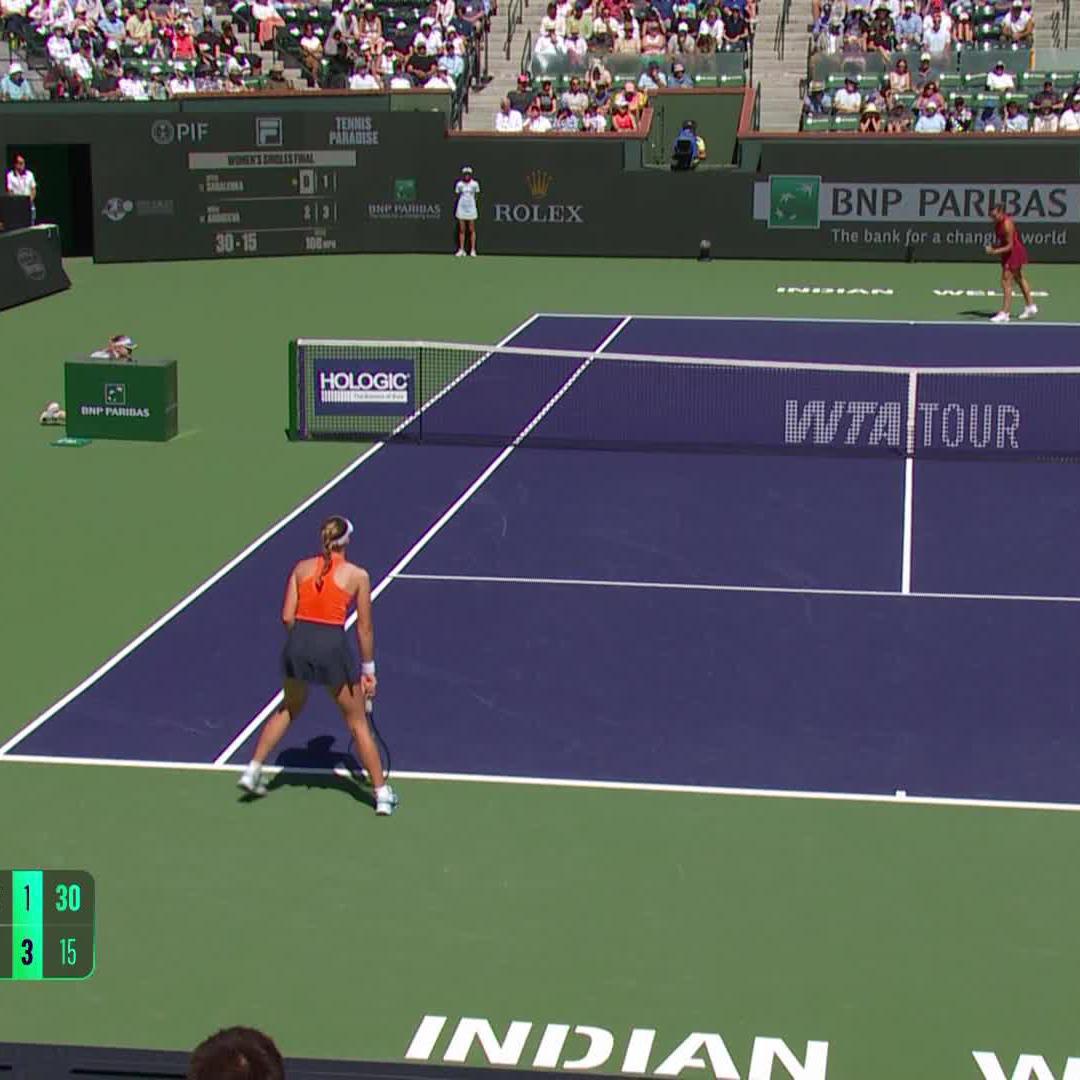 what a point!!!!!! Sabalenka Aryna | #TennisParadise