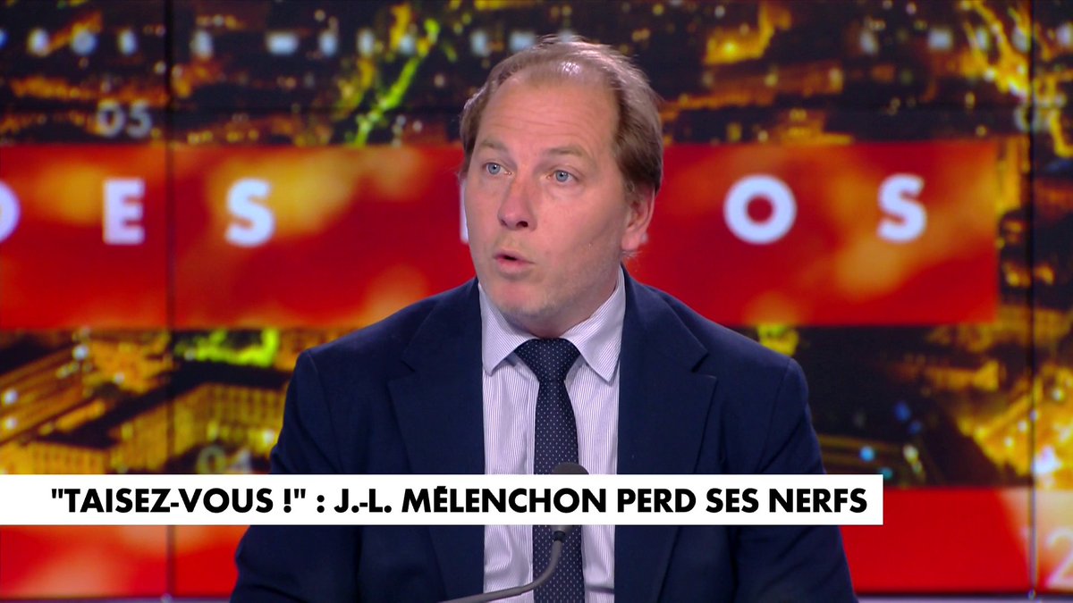 Raphaël Stainville s'exprime à propos de Jean-Luc Mélenchon : «Tous ceux qui ne pensent pas comme lui sont exclus du champ démocratique, de la justice. C'est lui qui décide de ce qui est bon et juste» dans #HDPros2WE
