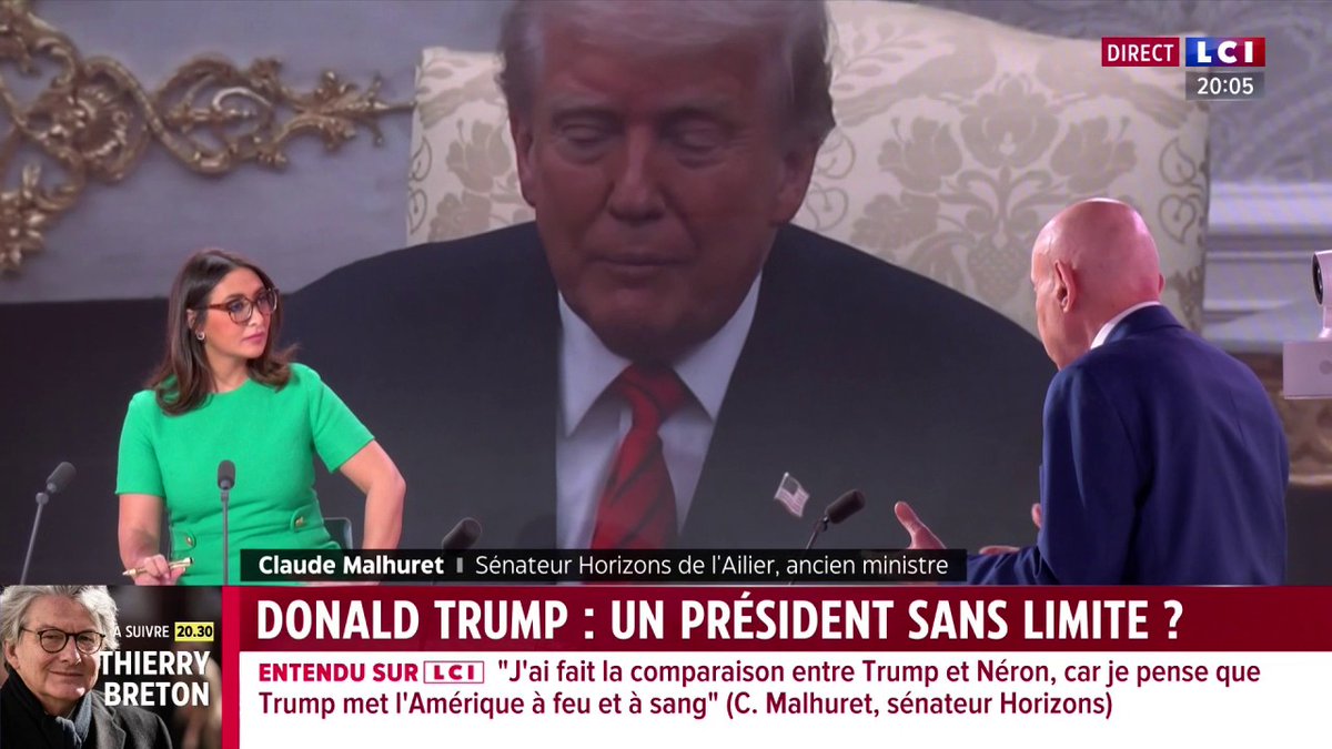 🗣️ "Trump a réussi à unifier des gens qui n'ont pas les mêmes intérêts, pas les mêmes idées, pas les mêmes projets, je pense qu'il va le payer assez rapidement" prédit Claude Malhuret ▶️ ✦ Margot Haddad ✦