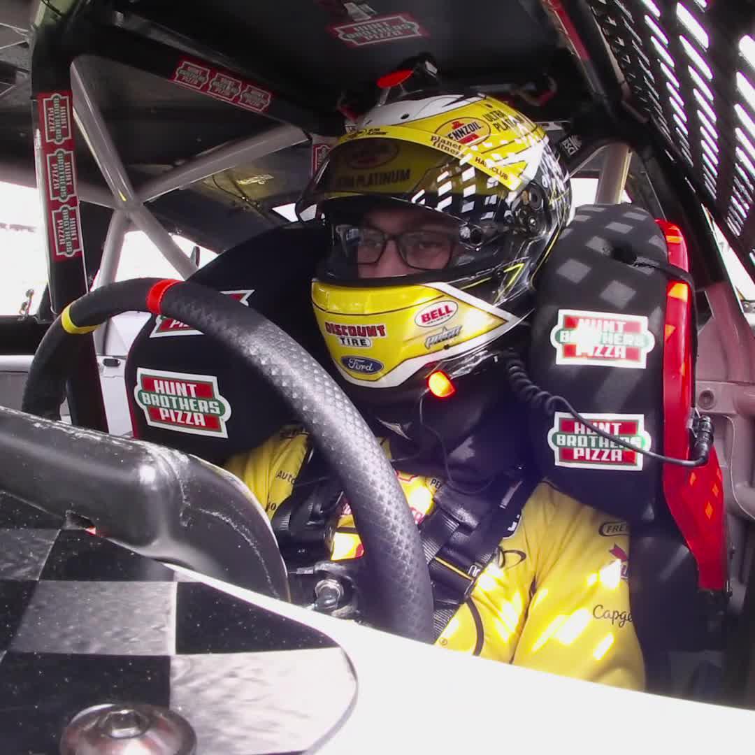 It's Morgan Freeman with the command, and we're ready to go racing!