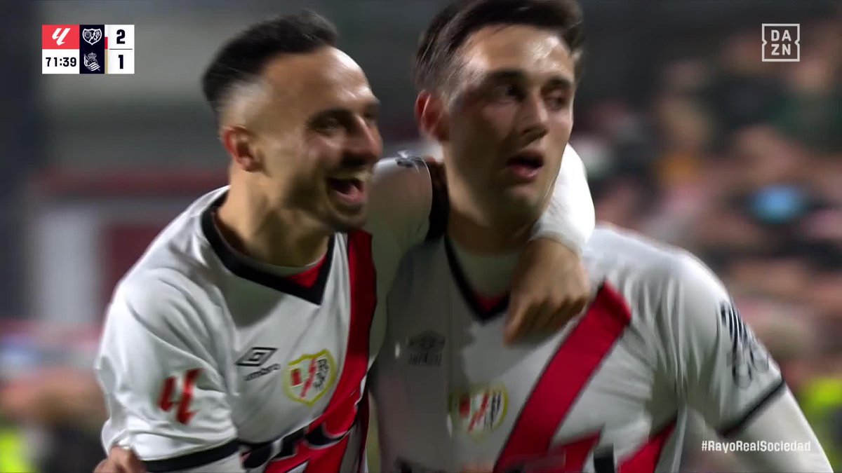 El golpeo de Pedro Díaz ⚡ Rayo Vallecano #LALIGAenDAZN ⚽