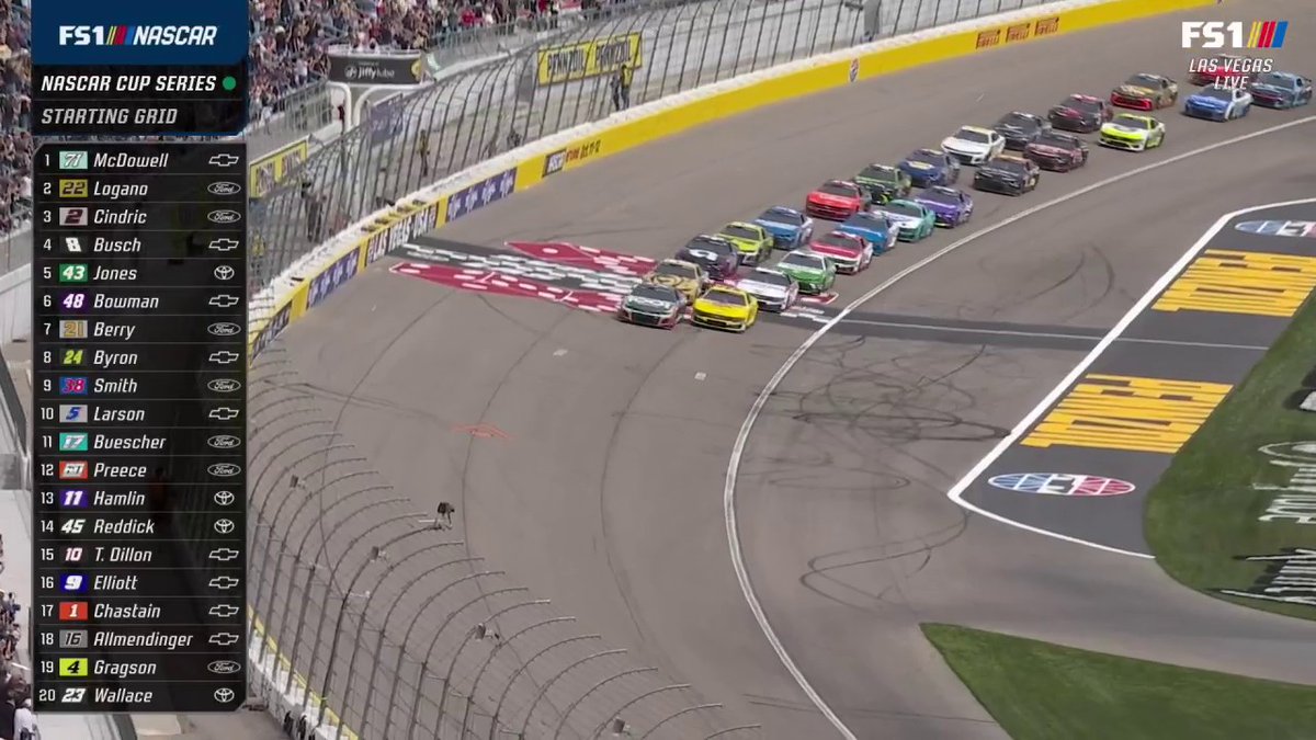 Green. GREEN. GREEN!! #NASCARonFS1
