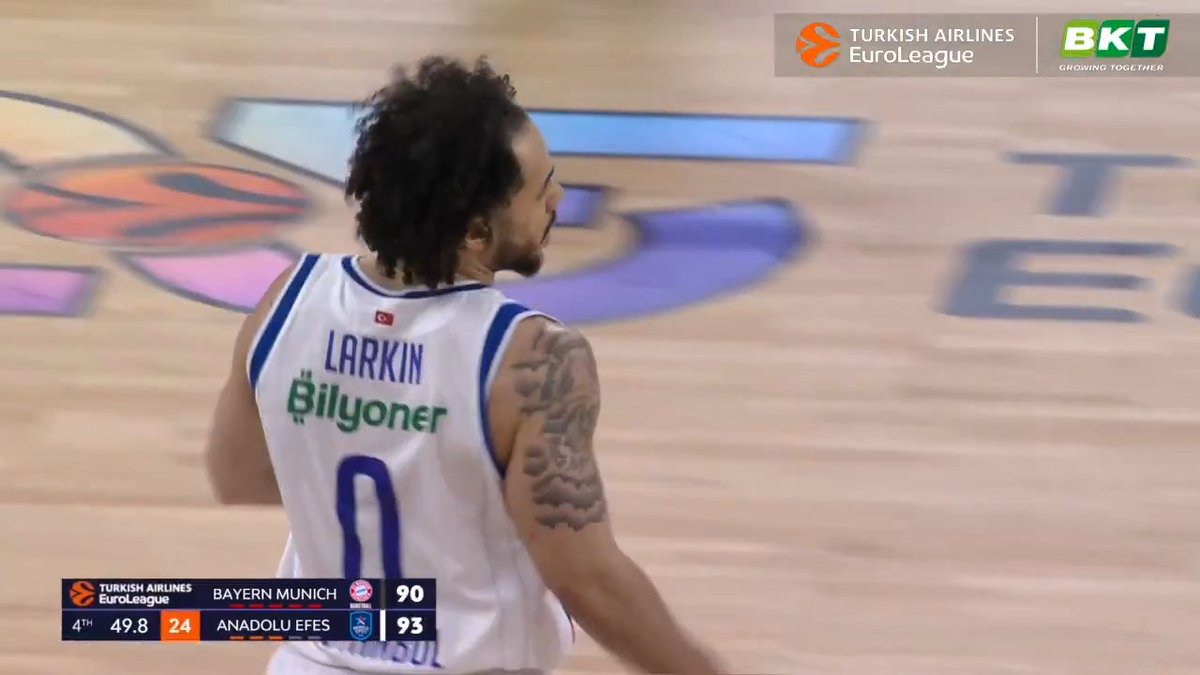 Check out the BKT Tires Stat Leaders from Round 29 💯 PIR: Shane Larkin 🏆 Points: Mike James 💰 Assists: Nando De Colo 🤝 Steals: Joel Bolomboy 👋 Rebounds: Trevion Williams 💪 Blocks: Moustapha Fall 🛑
