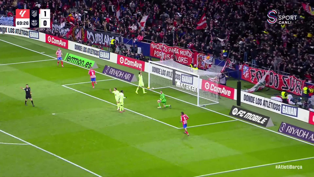 Barcelona karşısında son 6 maçta 6 gol 🔥🔥🔥 Alexander Sörloth, bu eşleşmeyi seviyor.