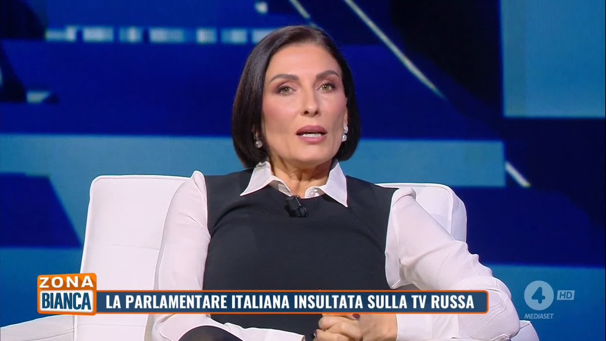 La parlamentare italiana insultata sulla tv russa A #zonabianca l'opinione dell'avvocato Alessia Morani e di Francesco Giubilei di Nazione Futura.