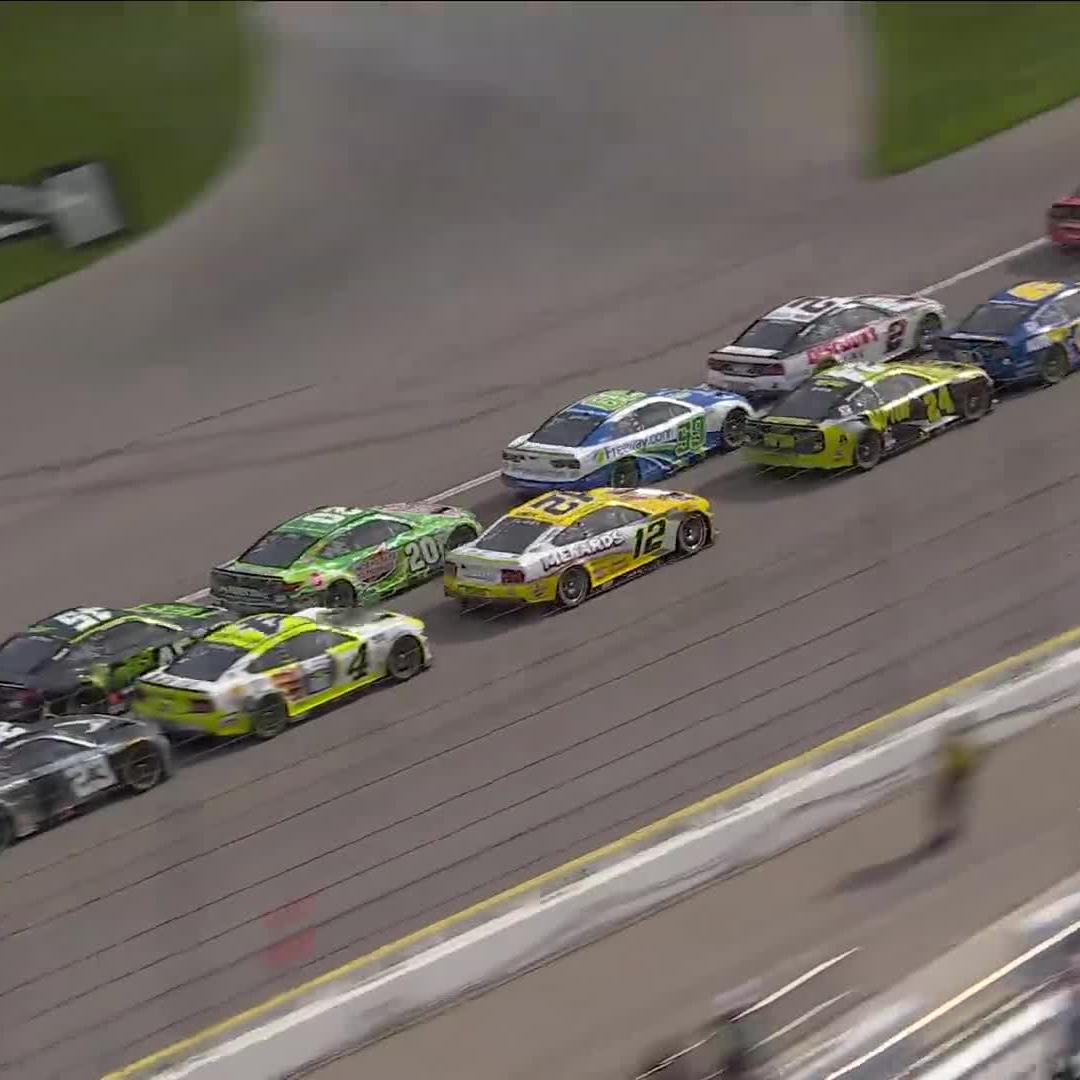 Another look at the incident on Lap 195.