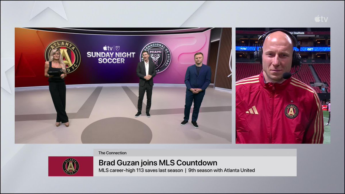 Guzan and Suarez meet again tonight. 👀 📺 MLS Countdown: